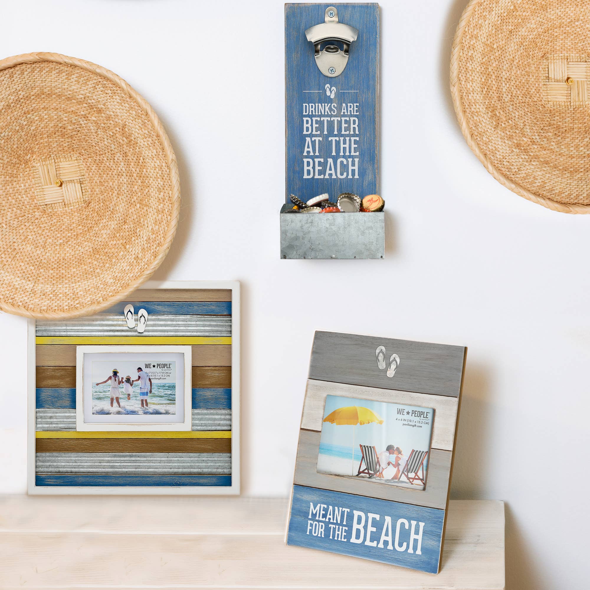 Pavilion - Wholesale Bottle/Wine Opener - At the Beach - 11.5" Wall Mount Bottle Opener2