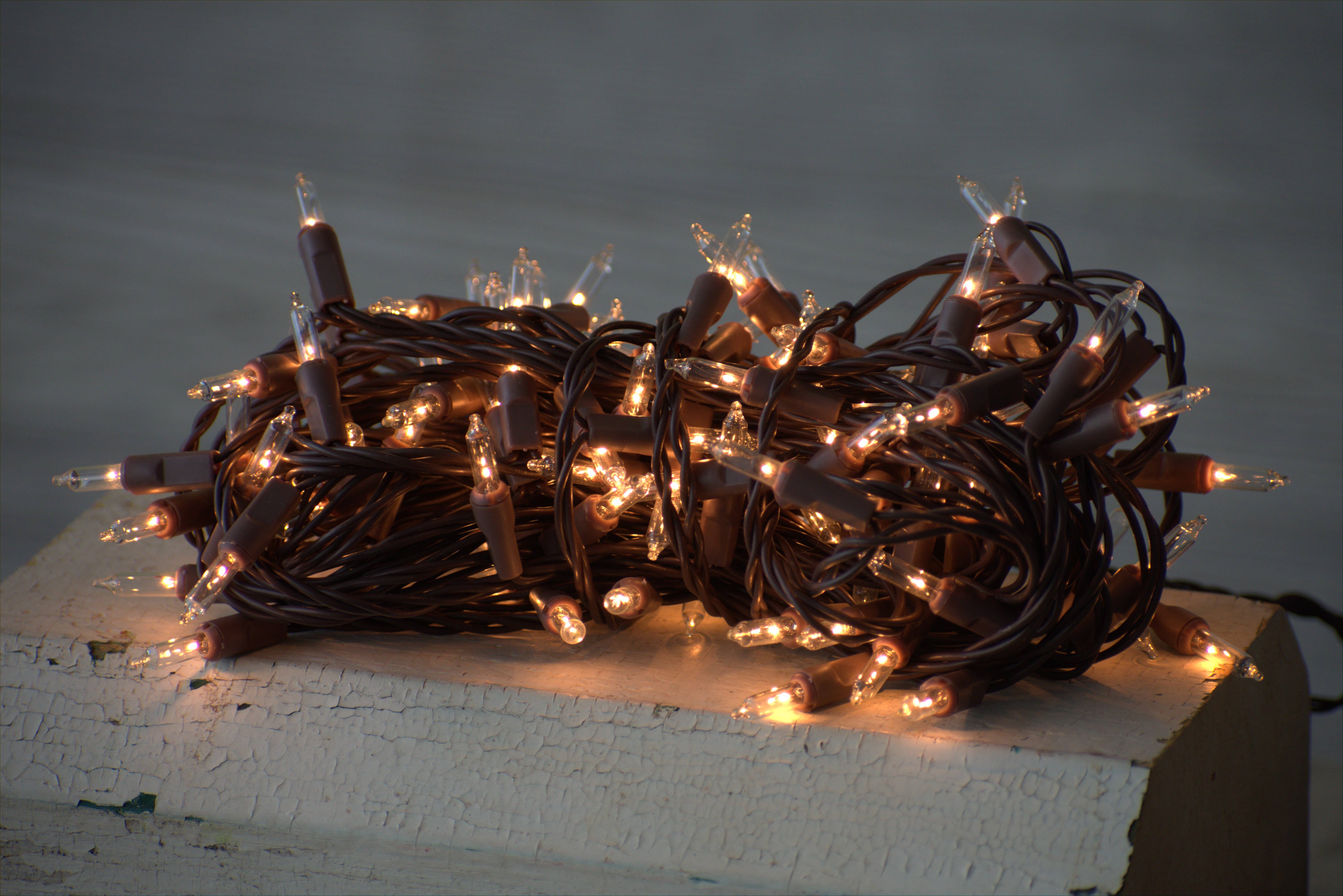 Wholesale Home Decor - Wholesale Fairy lights - Mini Country Lights Bruin Snoer 100 Lamp1
