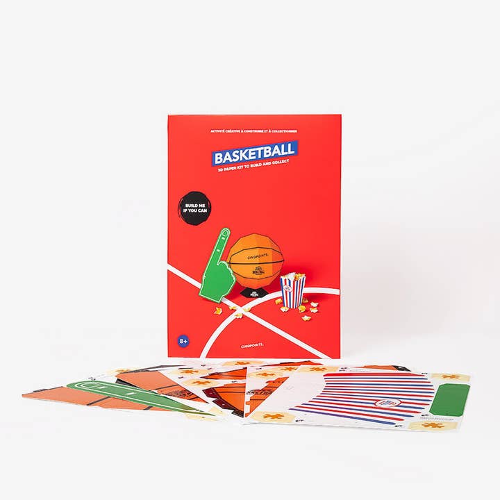 Today is Art Day - Venta al por mayor Kit de manualidades - 3D Papercraft - CLUB DE BALONCESTO PAPERCLUB de Cinqpoints