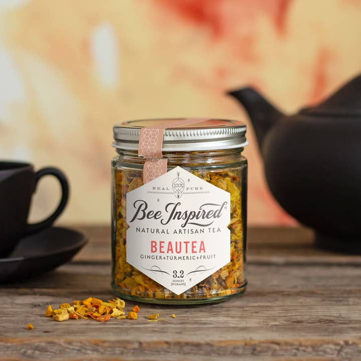 Bee Inspired - Wholesale Loose Tea - BeauTea | Ginger + Turmeric Tea for Skin and Gut Health