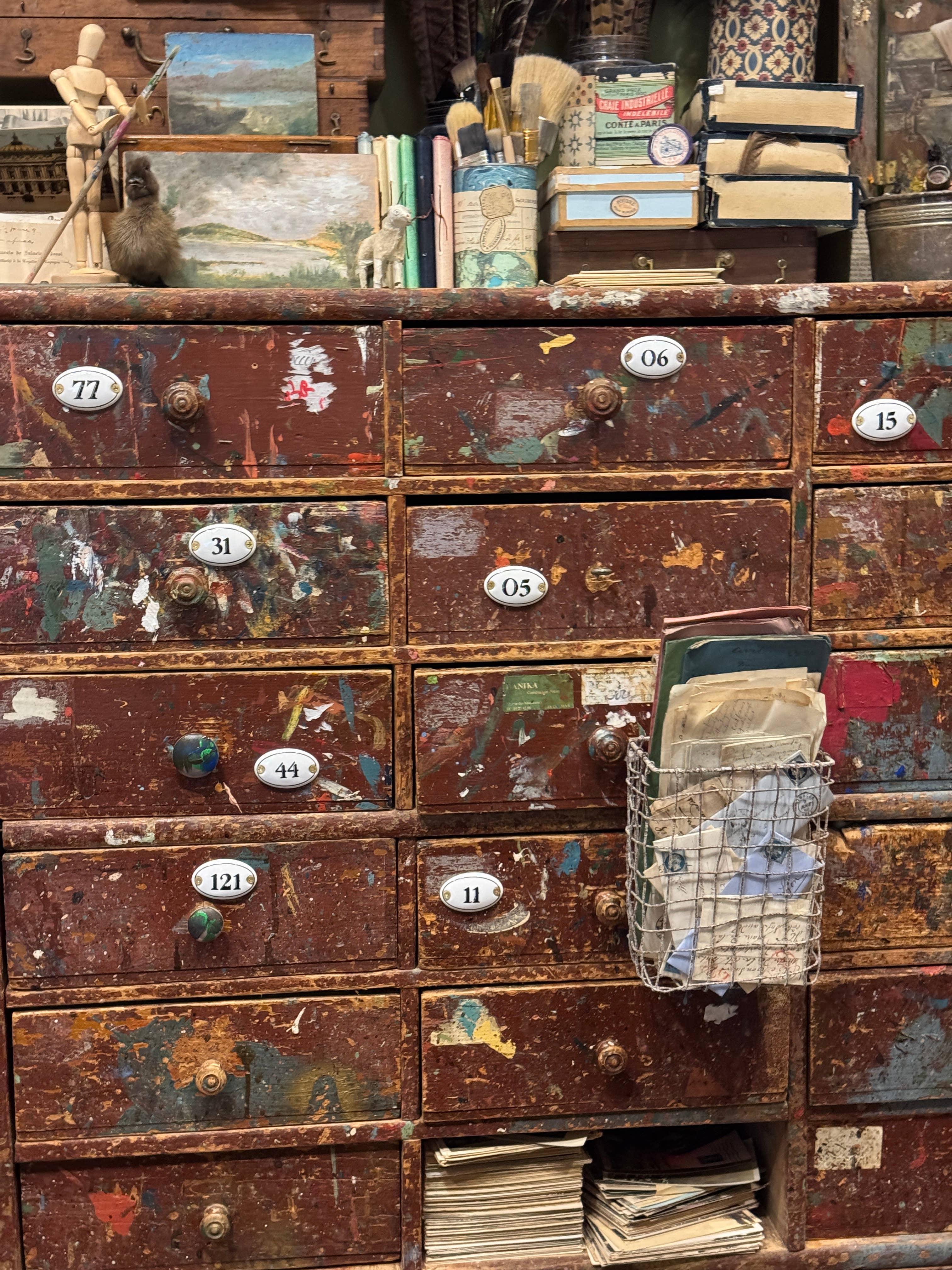 Monahan Papers - Venta al por mayor Material para manualidades - Juego de 12 números de porcelana bisque3