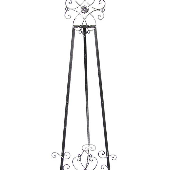 DesignStyles Home - Wholesale Ezel - Hoge metalen ezel in tin0