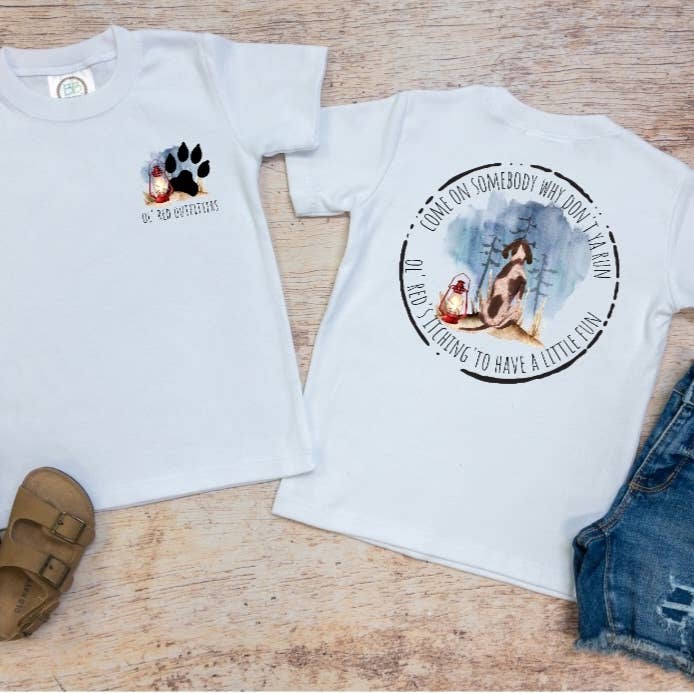 Come On Somebody Why Don't You Run Tee for wholesale by Momma’s Backwoods Creations