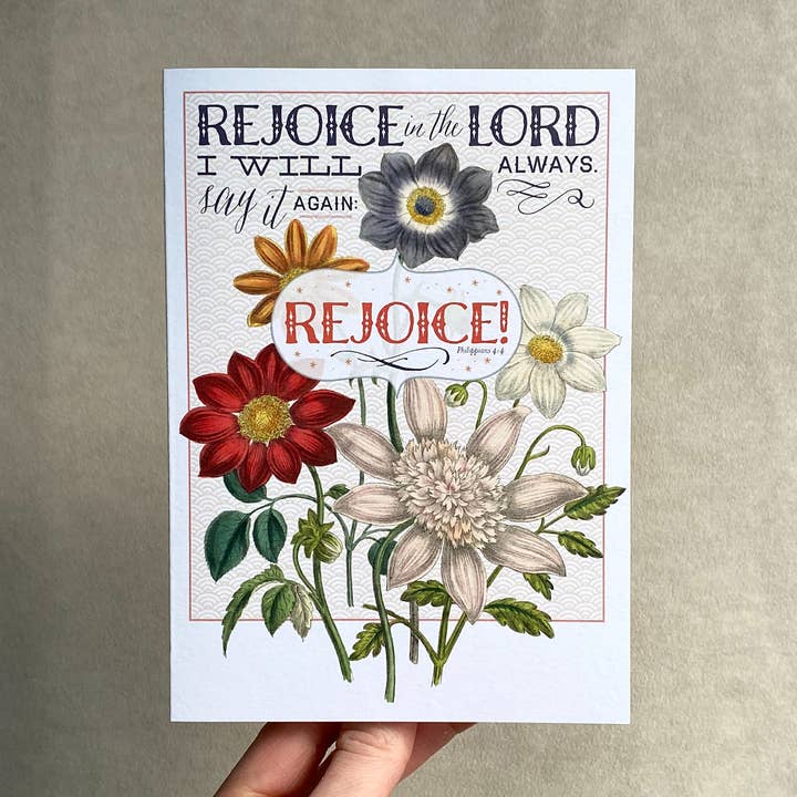 I Will Say It Again Scripture Card for wholesale by The Happy Envelope