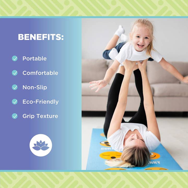 Bean Products - Wholesale Yoga Mat - Kid's Sticky Yoga Mat with Designs and Colors12