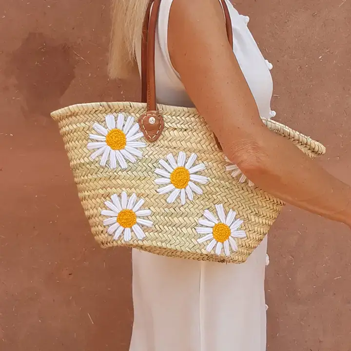 DarKech - Wholesale Beach Bag - Summer Beach Basket Bag, French Basket Market Bags1