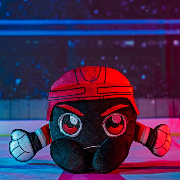 Uncanny Brands - Wholesale Stuffed/Plush Toy - Kids & Baby - Bleacher Creatures Carolina Hurricanes 8" Hockey Puck Plush