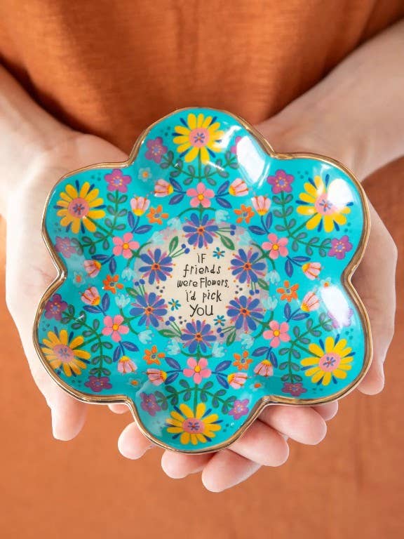 Artsy Trinket Dish If Friends Were for wholesale by Care & Share Giftware