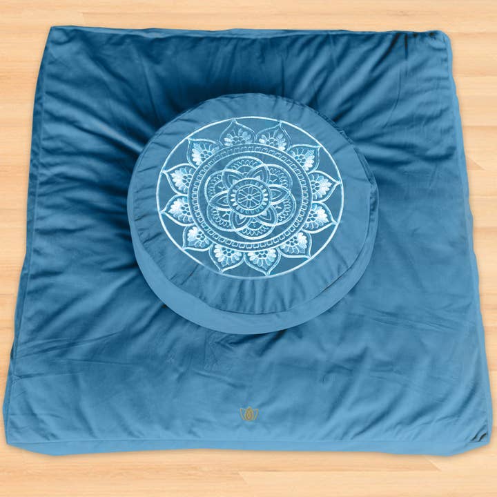 Florensi - Wholesale Meditation Supplies - Meditation Cushion & Mat Set4