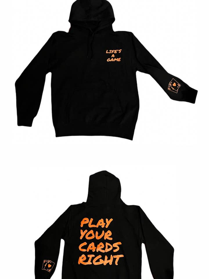 POCKET ACES HOODIE for wholesale by LIFE'S A GAME
