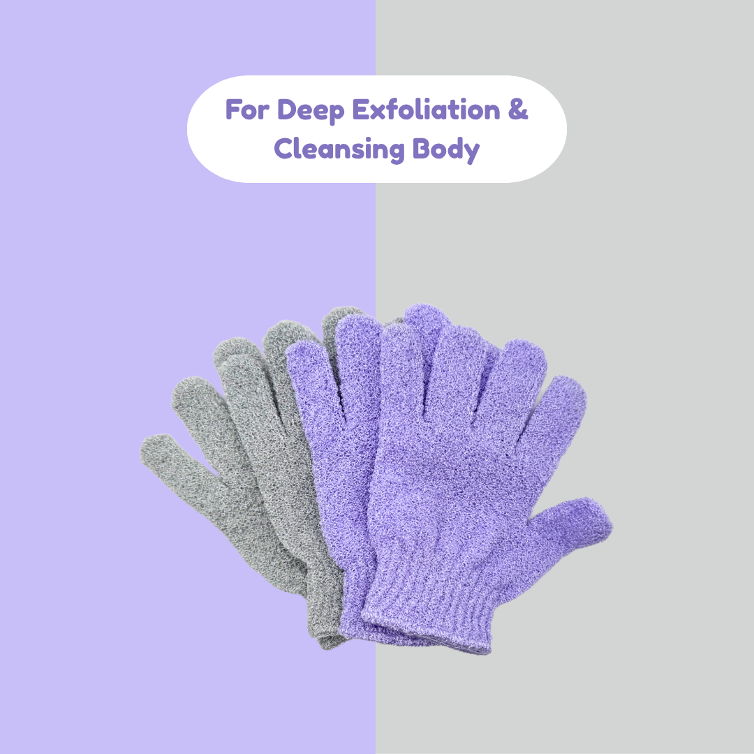 Lindo - Wholesale Exfoliating Gloves/Mitts - Lindo Bath Gloves - Cleansing and Exfoliation - 2 Pairs/Pk0