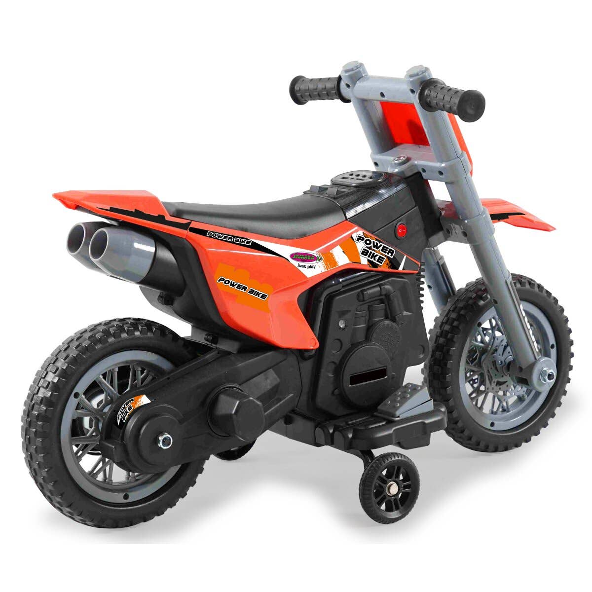 mhw24 - Wholesale Bike/Scooter - Kids - Ride-on motorcycle power bike orange 6V4