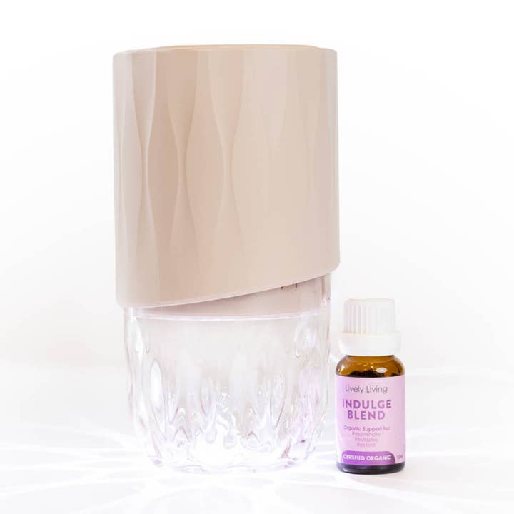 Aroma-Petal Crystal Light Diffuser + Bonus OIl for wholesale by Lively Living