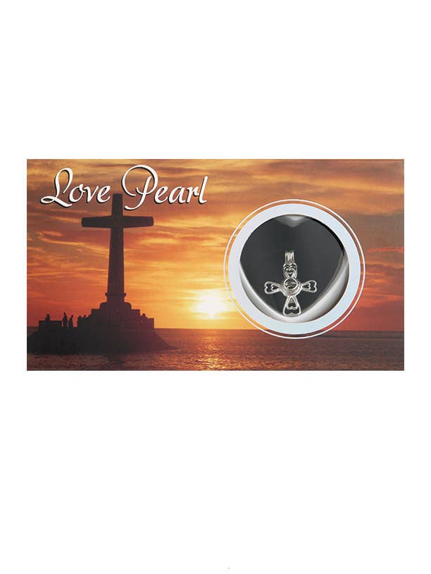 Cross Love Pearl (MM) for wholesale by Puka Creations
