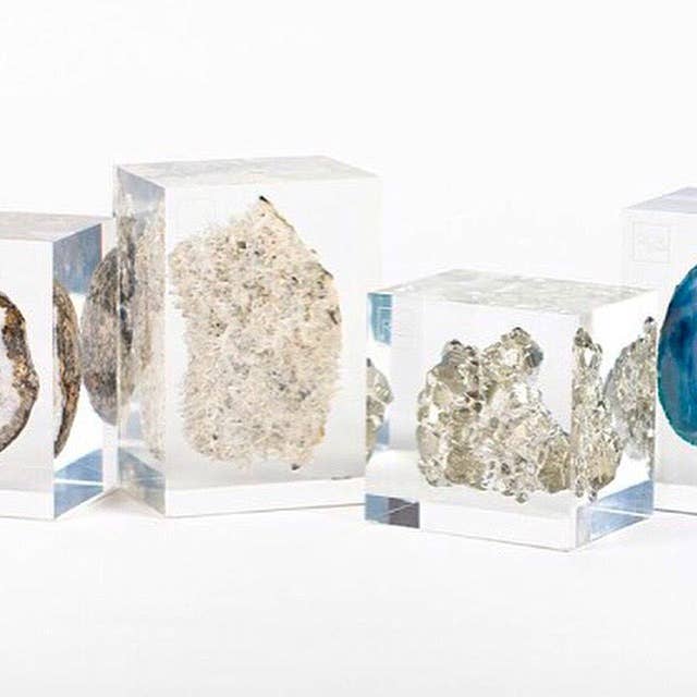 Floating Rox Collection with embedment for wholesale by ROX GALLERY