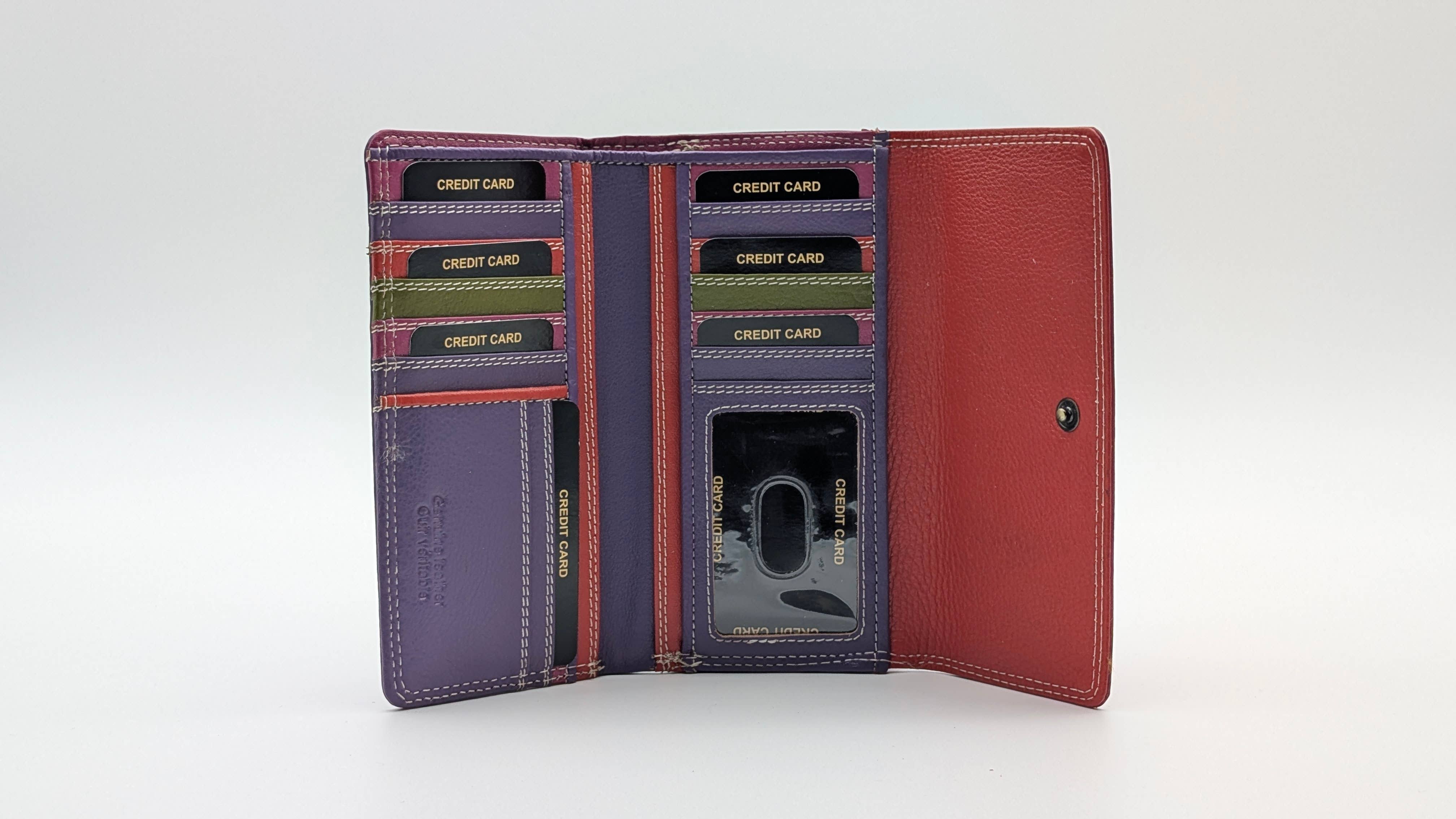 Alta Quero - Wholesale Wallet - Women's - Genuine Ladies Leather Wallet RFID – Pink and Purple5