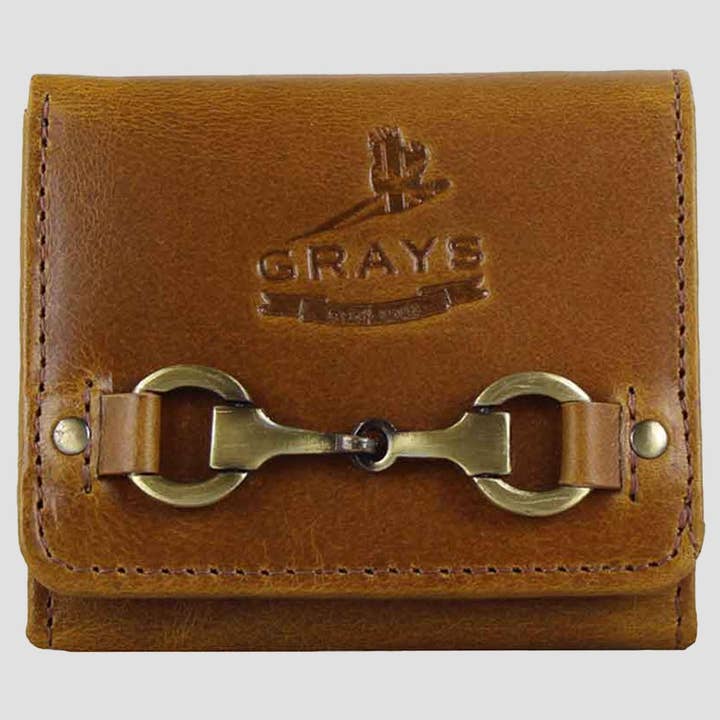 Borsa Jodie Snaffle in pelle color cuoio per la vendita all'ingrosso da parte di Grays 1922
