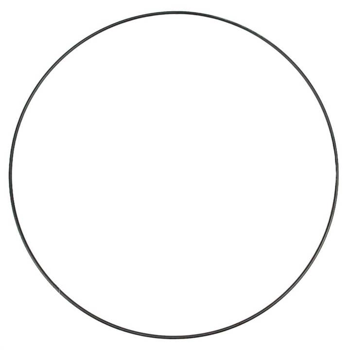 Trendy tree – wholesale Wreath – 18"Dia Wire Ring (5Mm) Black MD081002