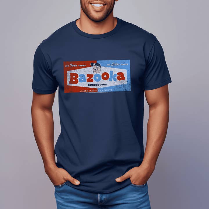 www.sweetvintagetees.com - Wholesale Screen Printed T-Shirt - Unisex - Bazooka® Big Twin Chews Tee
