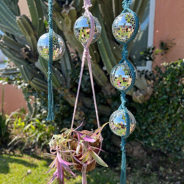 Dapper House Menagerie - Wholesale Hanging Planter - Disco Plant Hanger6