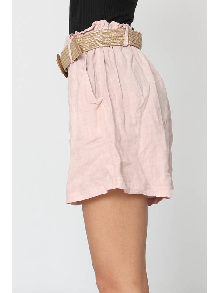 LÉA & LUC - Wholesale Shorts - Women's - 100% linen shorts REF. 505757