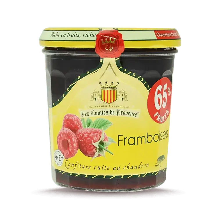 Comtes de Provence - Vente Confiture/gelée - Confiture de Framboises0