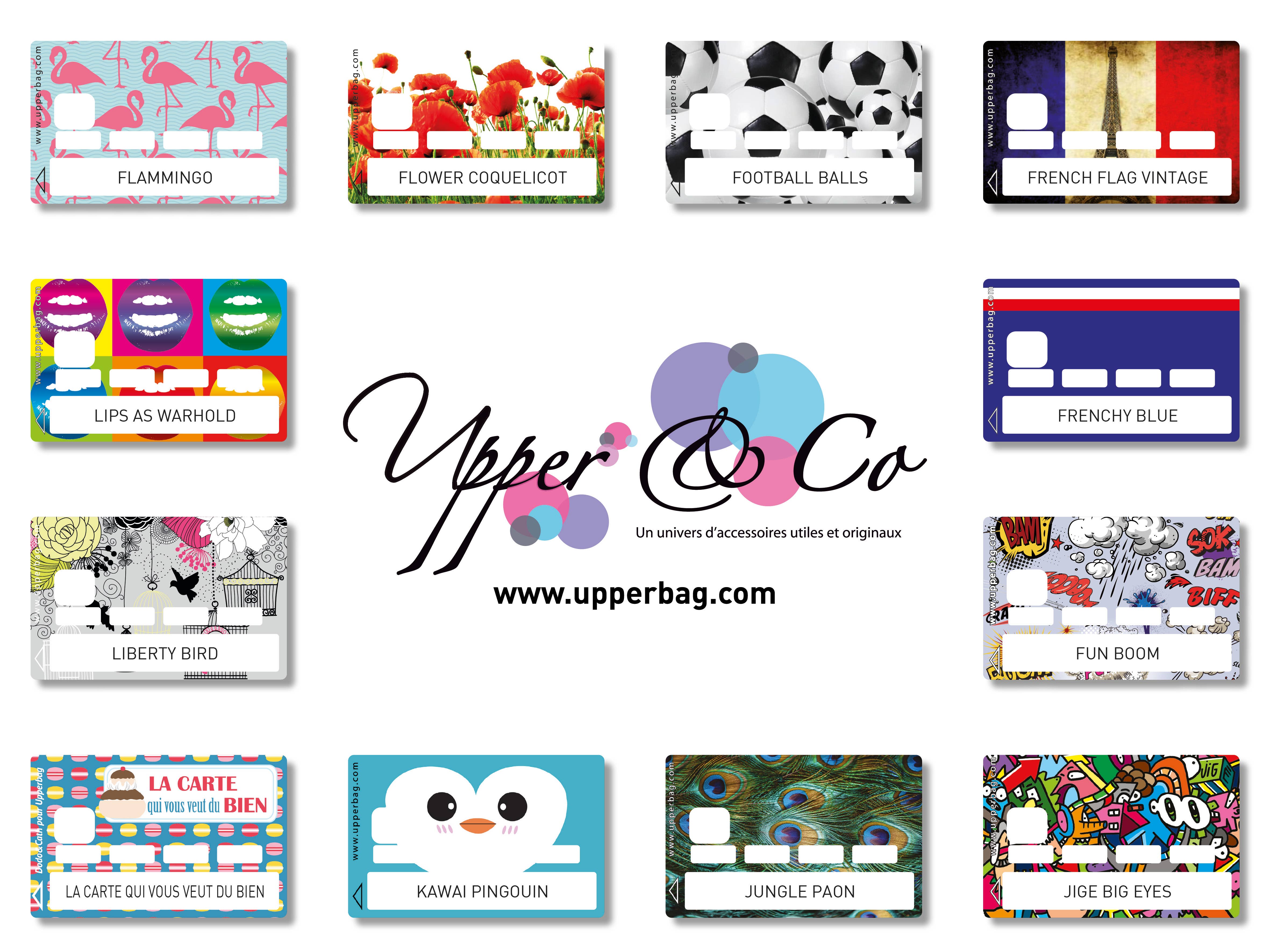 Upper & Co – wholesale Klistermärke – Klistermärken CB - Paket med 100 SPE SALON M&02