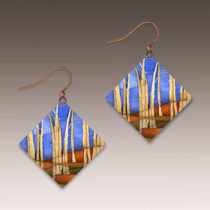 Statement Handmade Oorbellen van Bare Grove voor wholesale door Illustrated Light & DC Designs