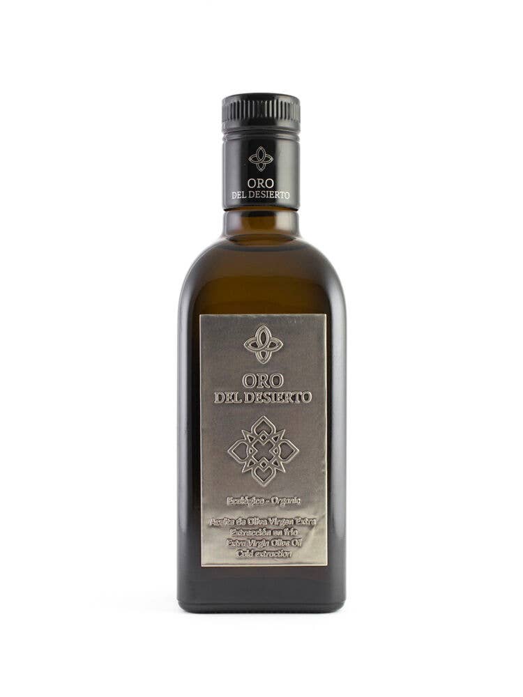 Oro del desierto - Wholesale Olive Oil - Organic Olive Oil coupage, 500 ml bottle0