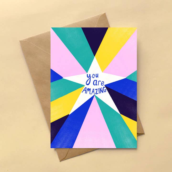 ¡Eres increíble! Tarjeta de felicitación para venta al por mayor de Erin Donohoe