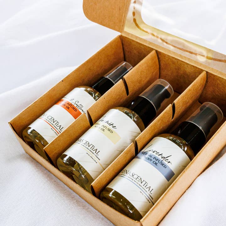 Body Oil Discovery Kit for wholesale by Renascential