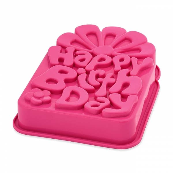 Pavoni Happy Birthday Mould for wholesale by CUISIVIN