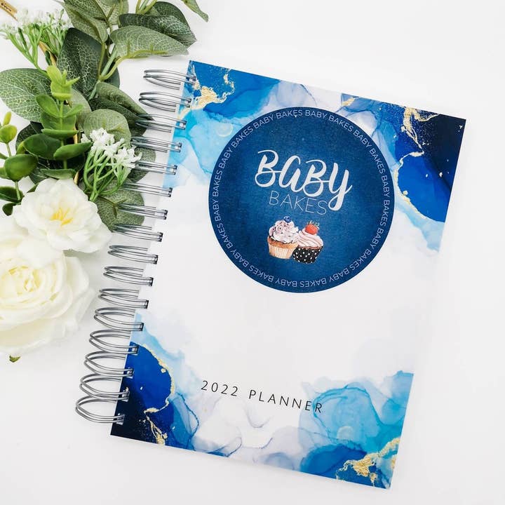 SR Creative Studio - Wholesale Planner - 2025 A5 Business Planner with Custom Logo, Recycled Paper