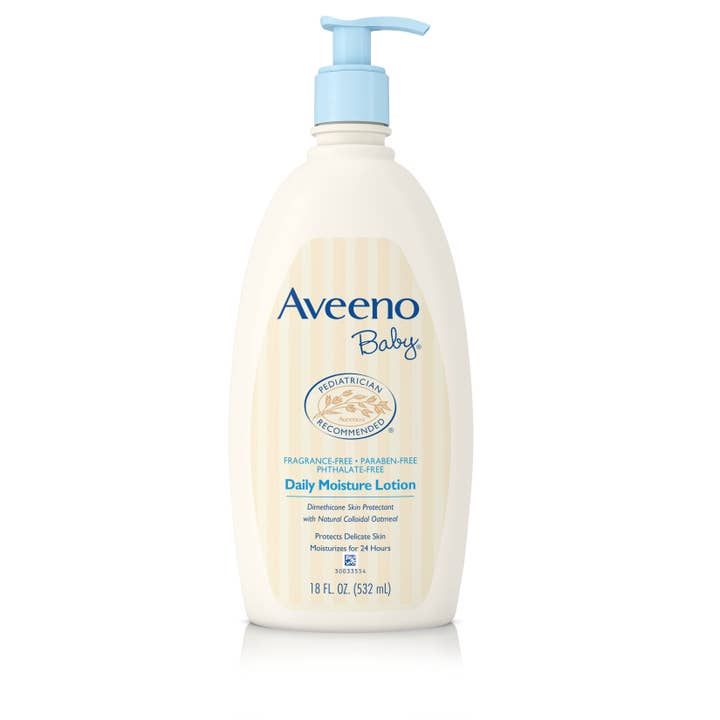 Aveeno Baby Daily Moisture Lotion, 18 oz for wholesale by KT Supply