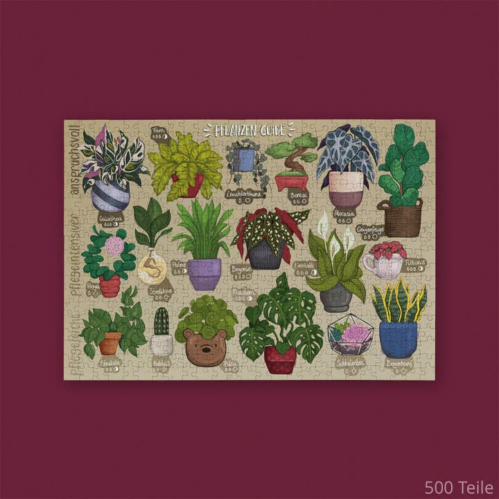 Willa Wunst GmbH - Wholesale Puzzle - Adult - Plant Guide Puzzle3