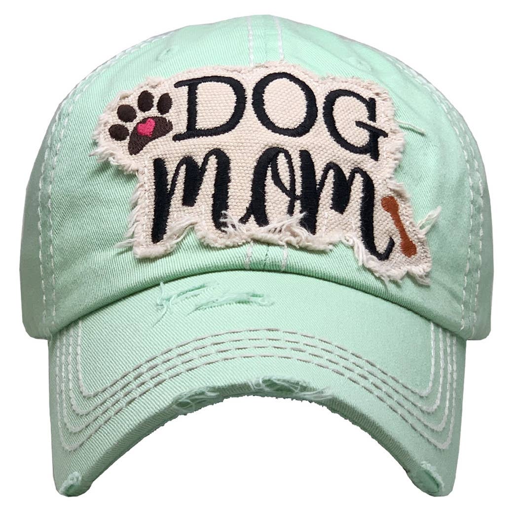 SOPHIA WHOLESALE - Wholesale Baseball Cap - Women's - DOG MOM Washed Vintage Ball Cap6