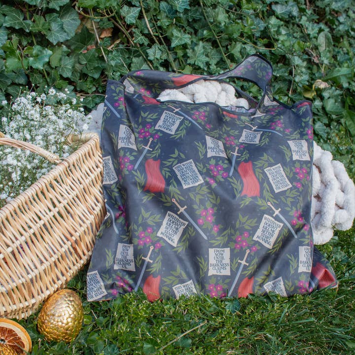 Meaggie Moos - Wholesale Grocery/Shopping Bag - Throne of Glass Manon | Reusable Bookish Grocery Tote Bag2