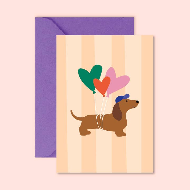 Ma Petite Vie - Wholesale Birthday Card - "Birthday" Card - Dog Birthday (with envelope)0