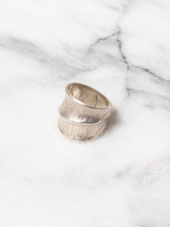 Leora Ring | Argent .925 pour la vente par Janna Conner