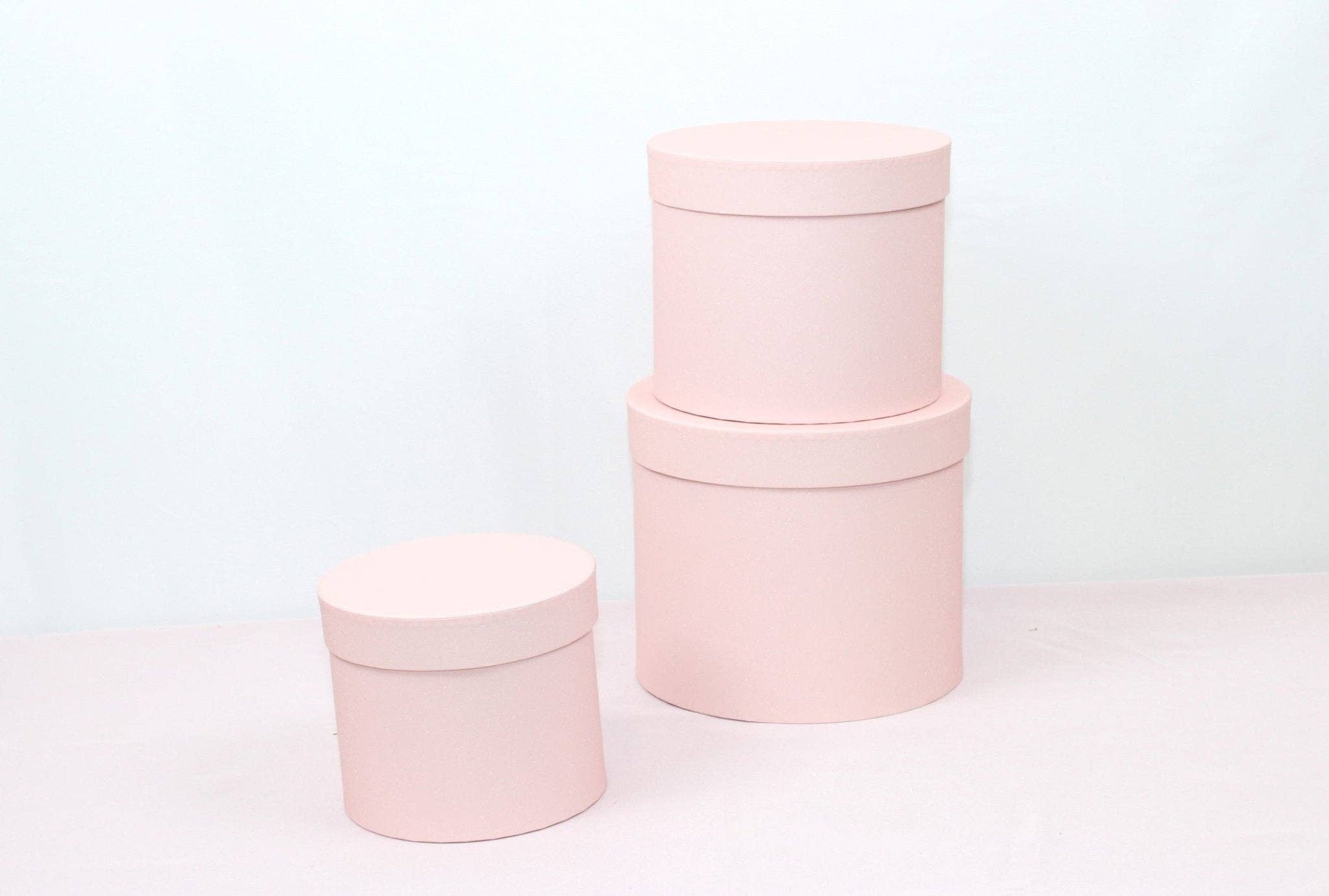 Elegant Design Supply - Wholesale Decorative Box - Shiny Round Flower Hat Box with Lid6