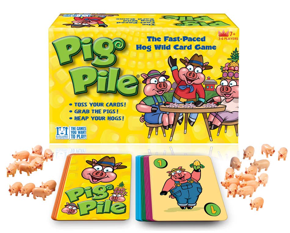 R & R Games - Wholesale Kaartspel - Pig Pile kaartspel1