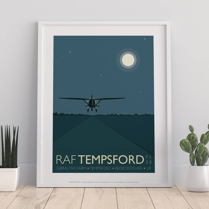 Poster - Raf Tempsford - 11X14” Premium Art Print for wholesale by Star Editions