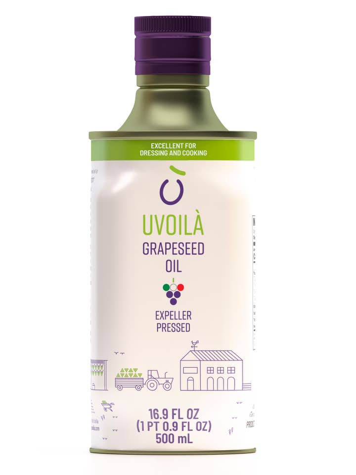 Olio di vinaccioli UVOILÀ 500 ml for wholesale by Uvoilà