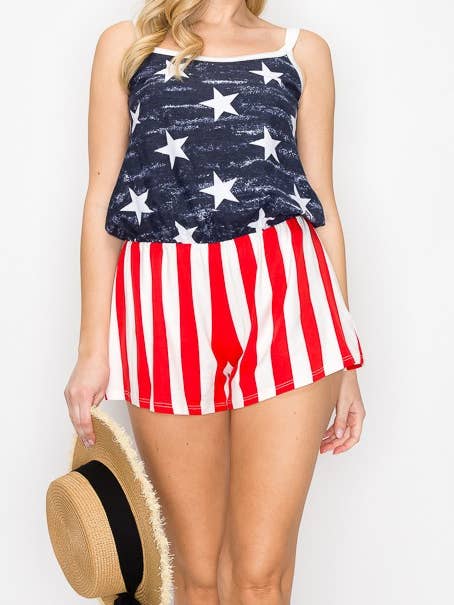 BARBOTEUSE A.GAIN AVEC MOTIF DU DRAPEAU AMÉRICAIN ET DE LA FÊTE DE L'INDÉPENDANCE pour la vente par A.gain