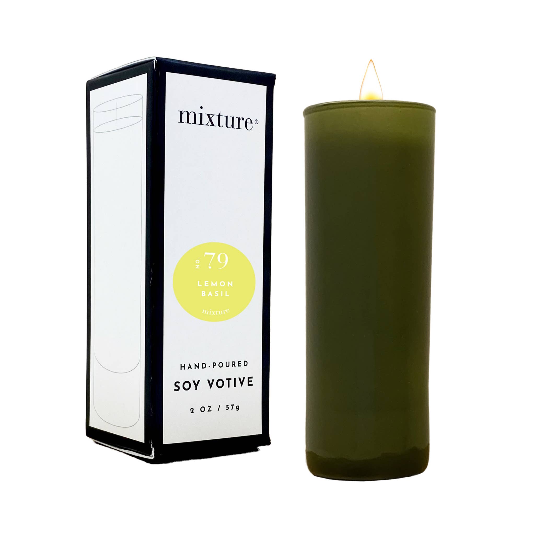 Mixture Home - Wholesale Votive Candle - 2 oz Avocado Votive6