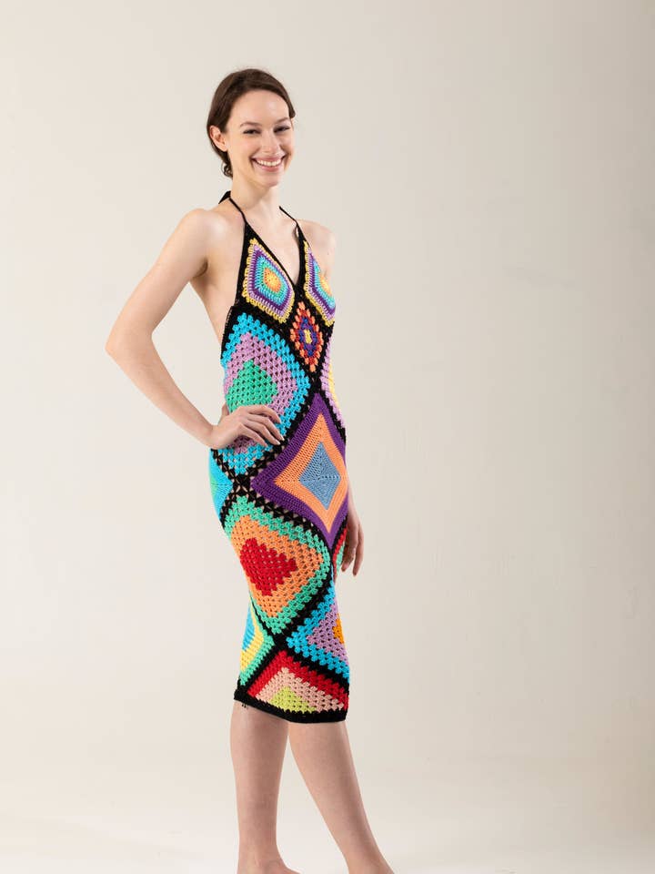 Midi dress for wholesale by Amavis