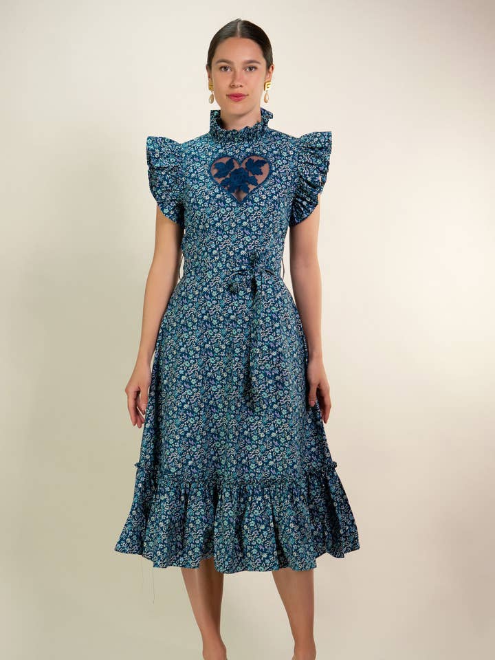 Floral "Sirsna" Heart Dress for wholesale by Kristinit