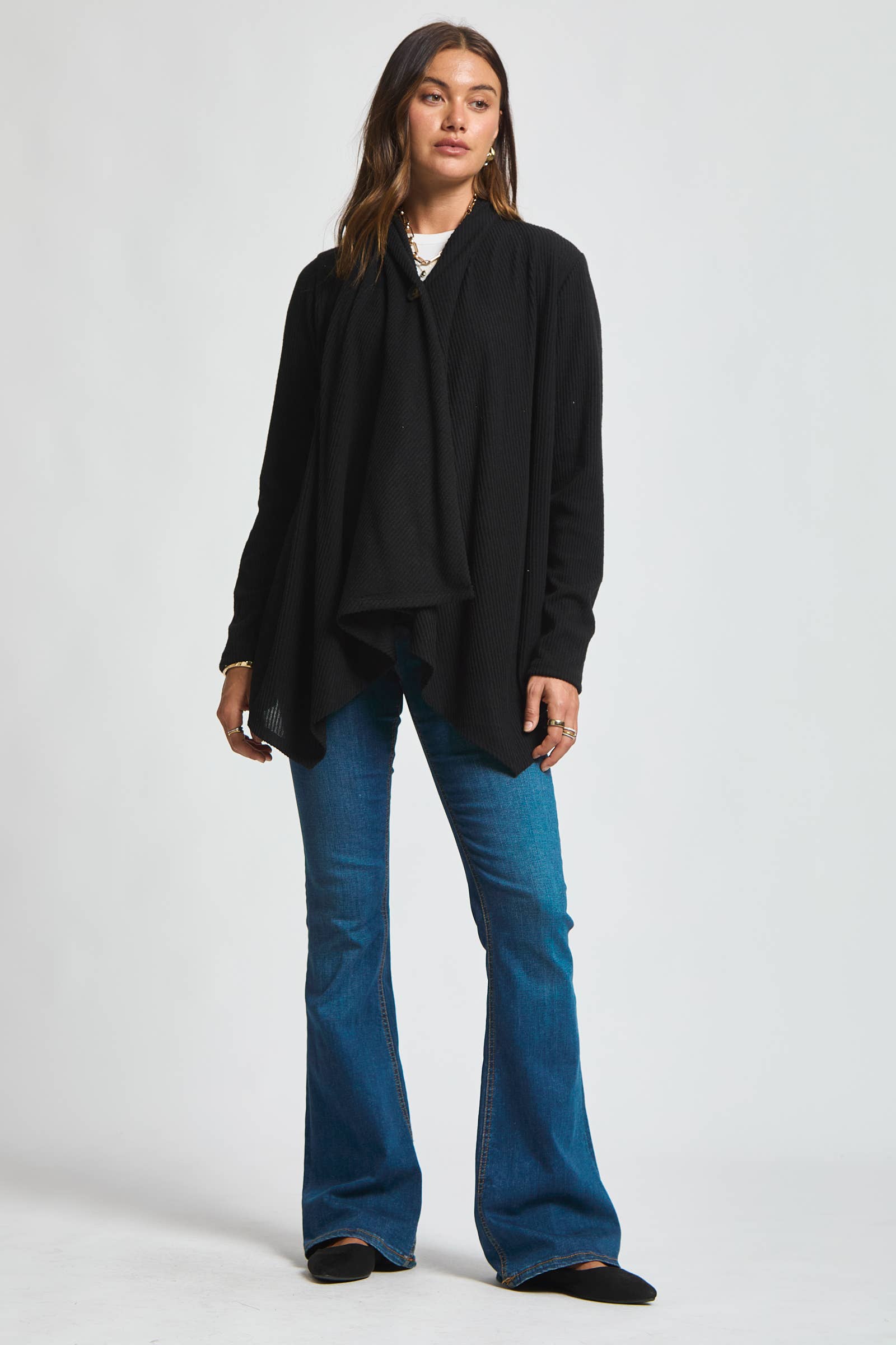 Dear Scarlett - Venta al por mayor Túnica - Mujer - Top cruzado con botones delanteros0