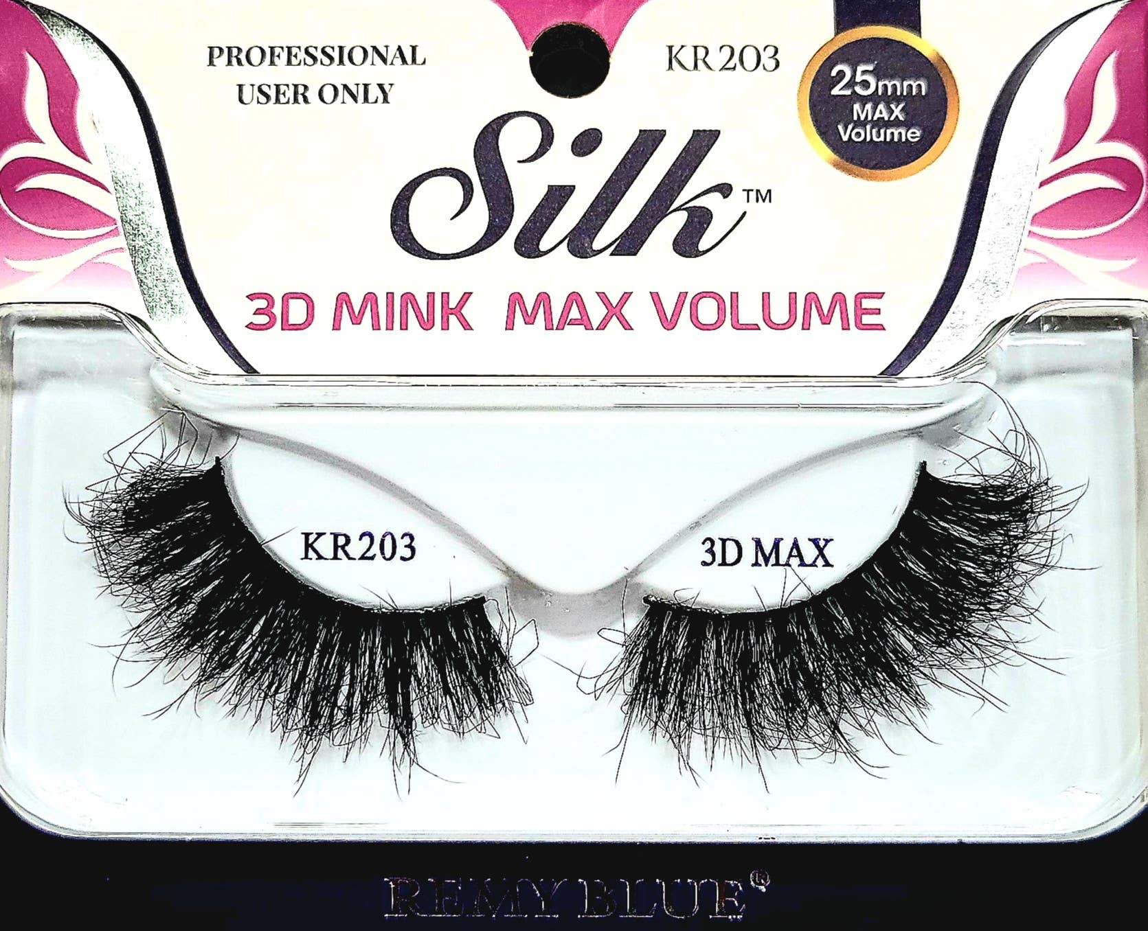 AEsthetic - Venta al por mayor Pestañas postizas - PESTAÑAS DE VISÓN DE SEDA 3D REMY BLUE14