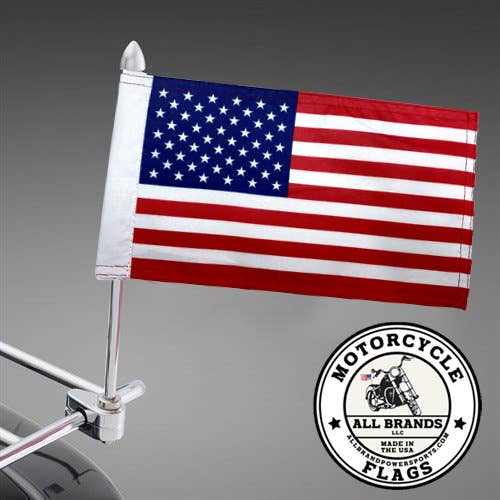 All Brands LLC - Wholesale Flag - American 6x9 Motorcycle Biker Flag1